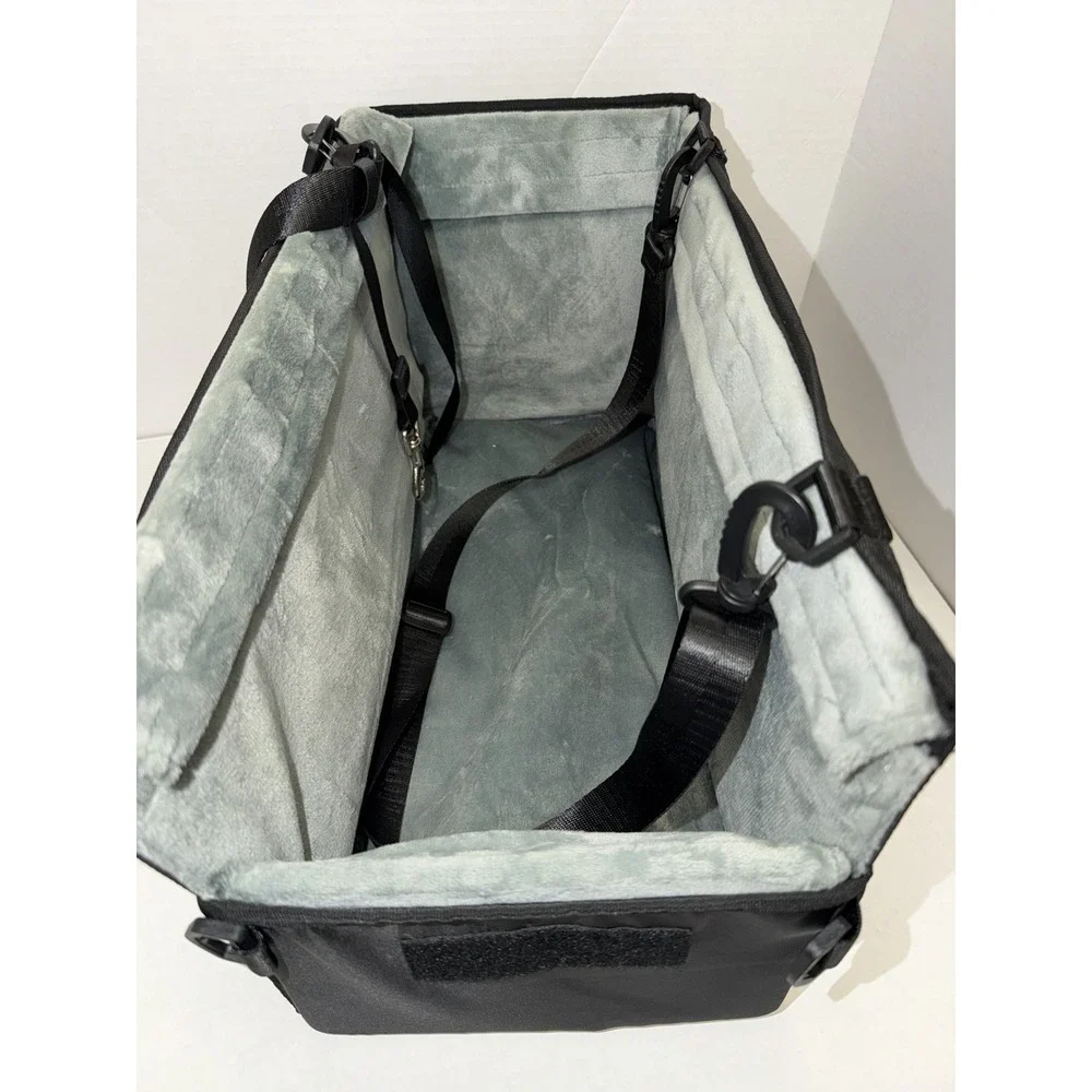 Dog Car Seat Qumy pet For Small Dogs Center Console Black Dogseat 18 lbs